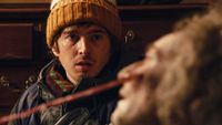 Austin Abrams stars in Constantin Film and Columbia Pictures RESIDENT EVIL, directed by Zach Cregger. Photo by: Courtesy of Sony Pictures