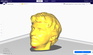 3D Printed Selfie With Your Phone