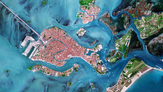 Venice, as seen from orbit. 