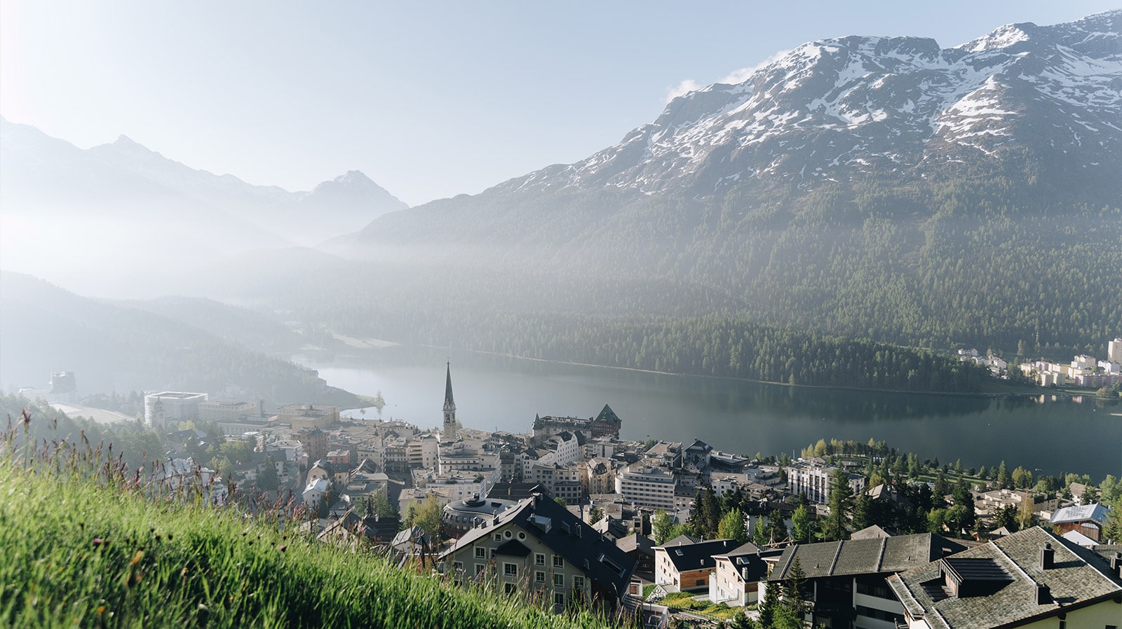 Badrutt's Palace hotel in St Moritz