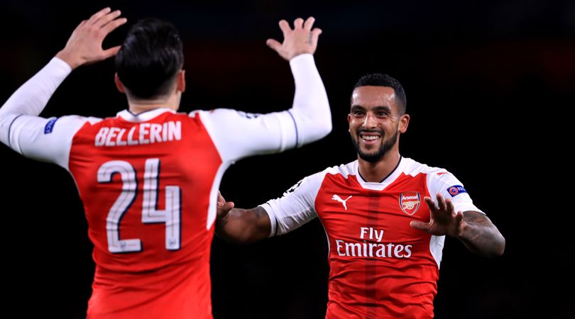 Hector Bellerin, Theo Walcott