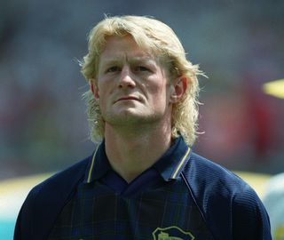 Scotland defender Colin Hendry at Euro 96