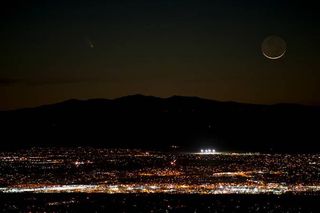 Comet Pan-STARRS Over Albuquerque, NM