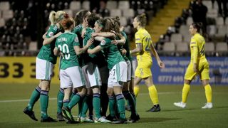 NI women’s football win