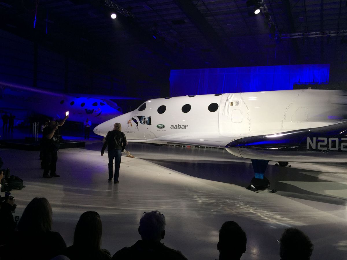 Richard Branson and VSS Unity