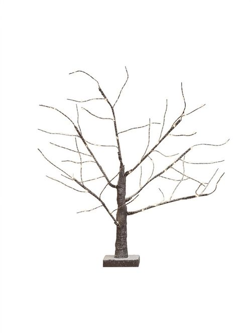 2ft Snowy Pre Lit Battery Twig Tree
