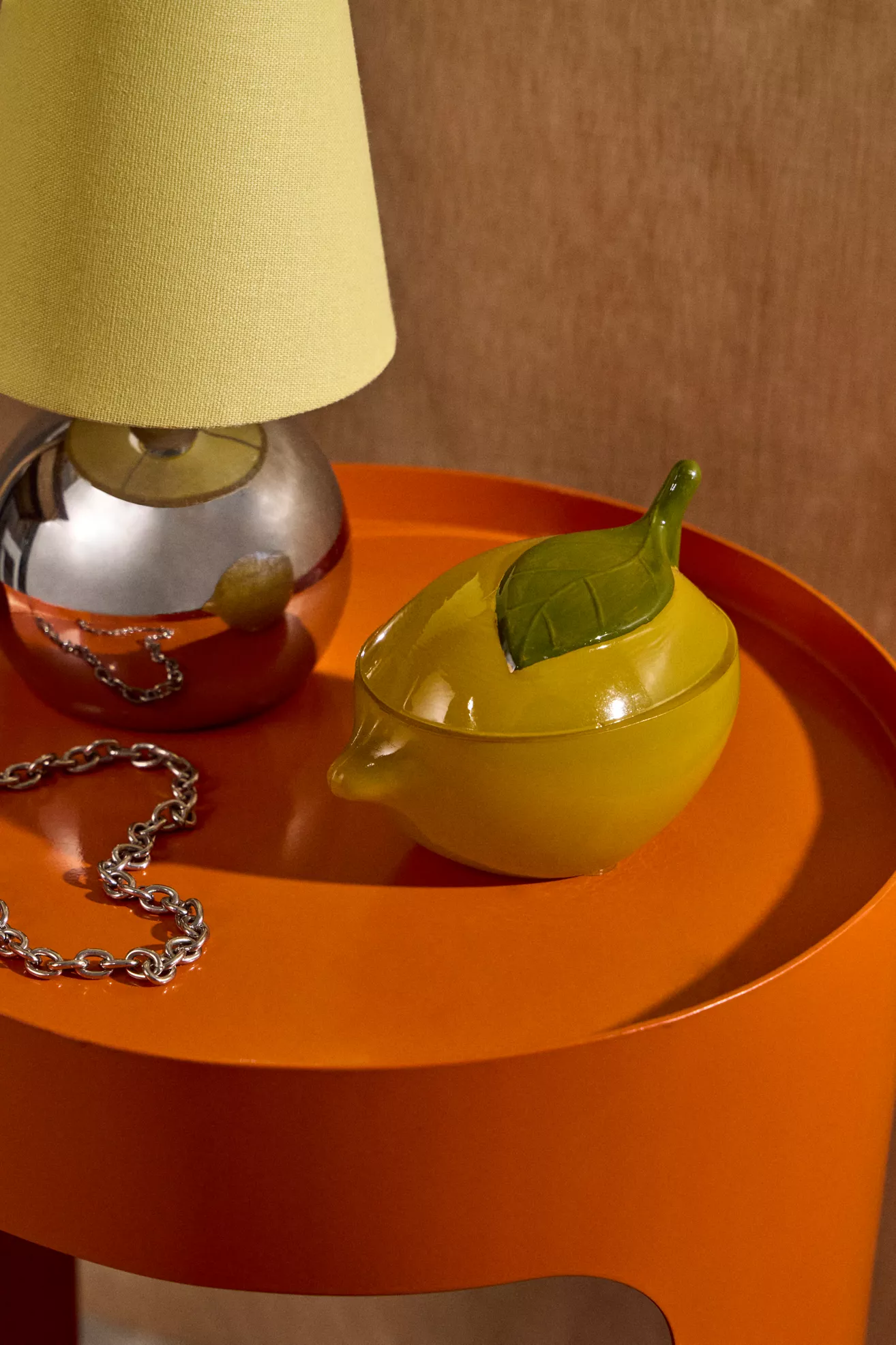 Lemon Shaped Scented Candle