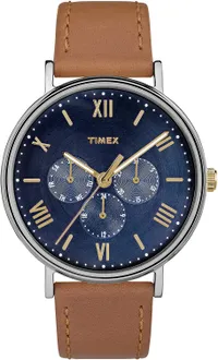 Timex Mens Analogue Classic Quartz Watch with Leather Strap | was £69.99&nbsp;| now £36.40 | save 48%