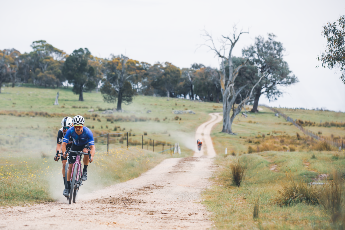 The Gravelista round of the UCI Gravel World Series race in Beechworth, 2023