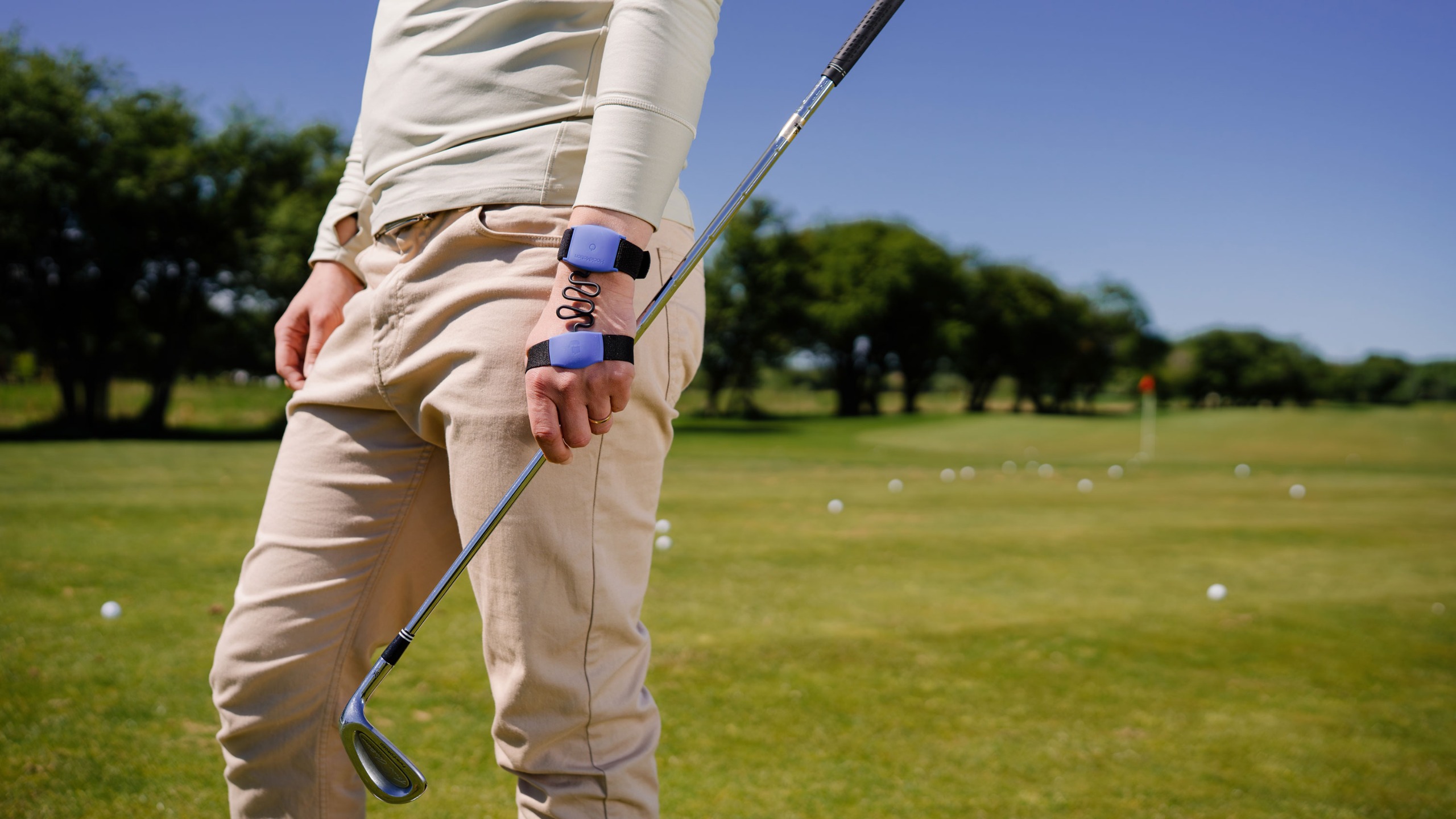 The HackMotion swing trainer