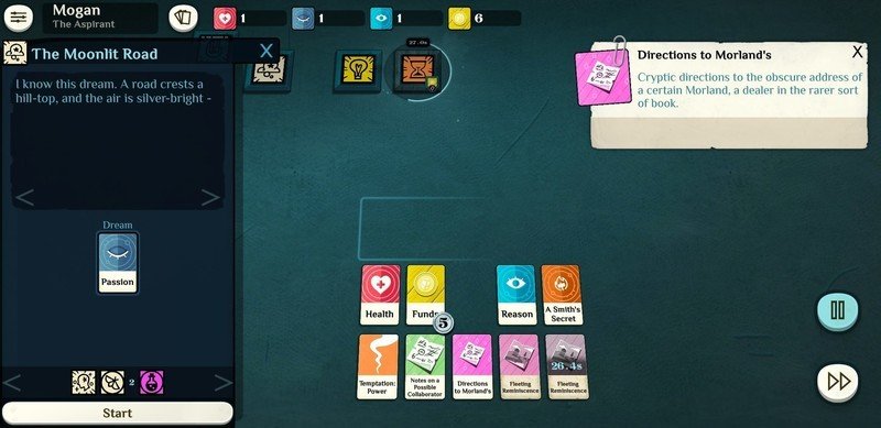 Cultist Simulator Aspirant
