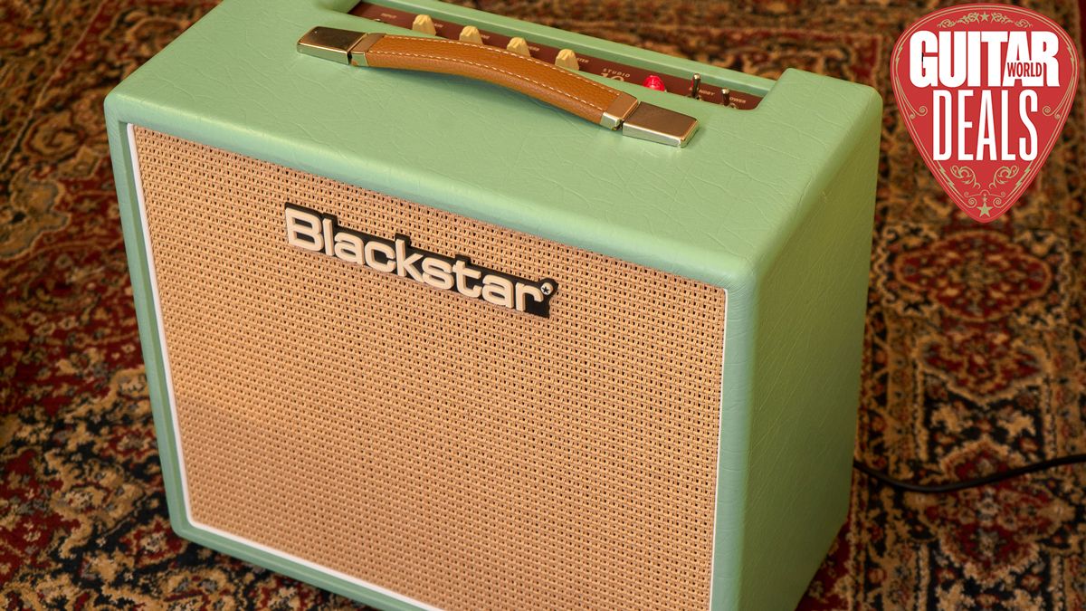 Blackstar&#039;s Studio 10 6L6 amplifier in Surf Green