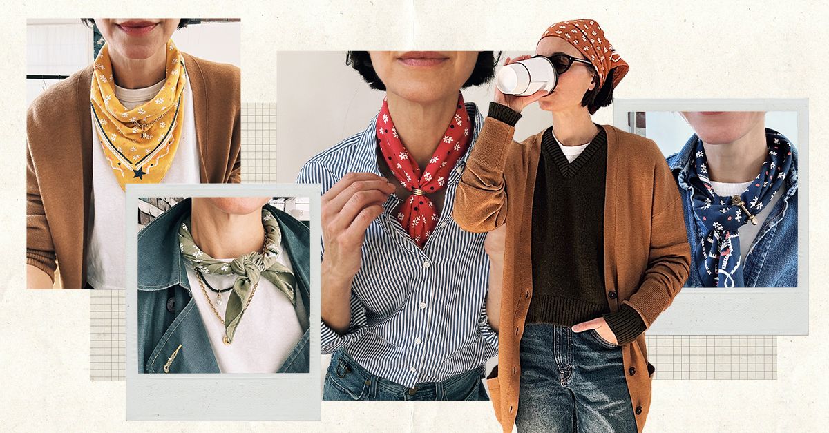 6 Cool Ways to Wear a Bandana Now That Spring Is Here
