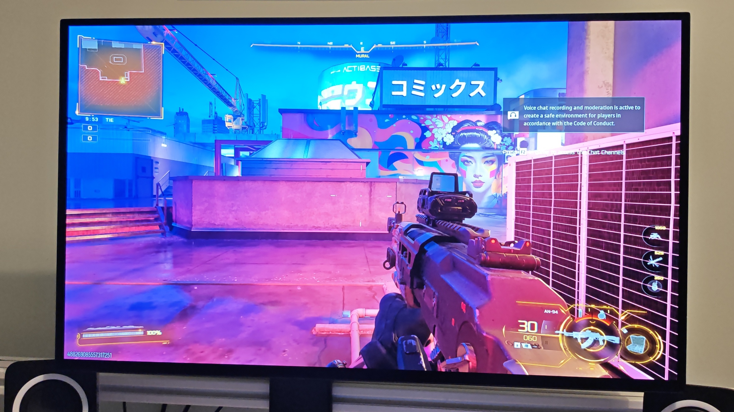 The Sony Inzone M10S 2 monitor at a desk setup.