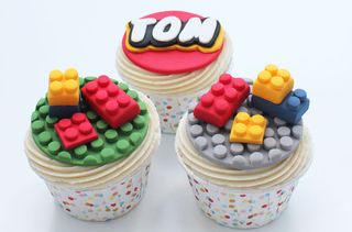 Lego cake decorations