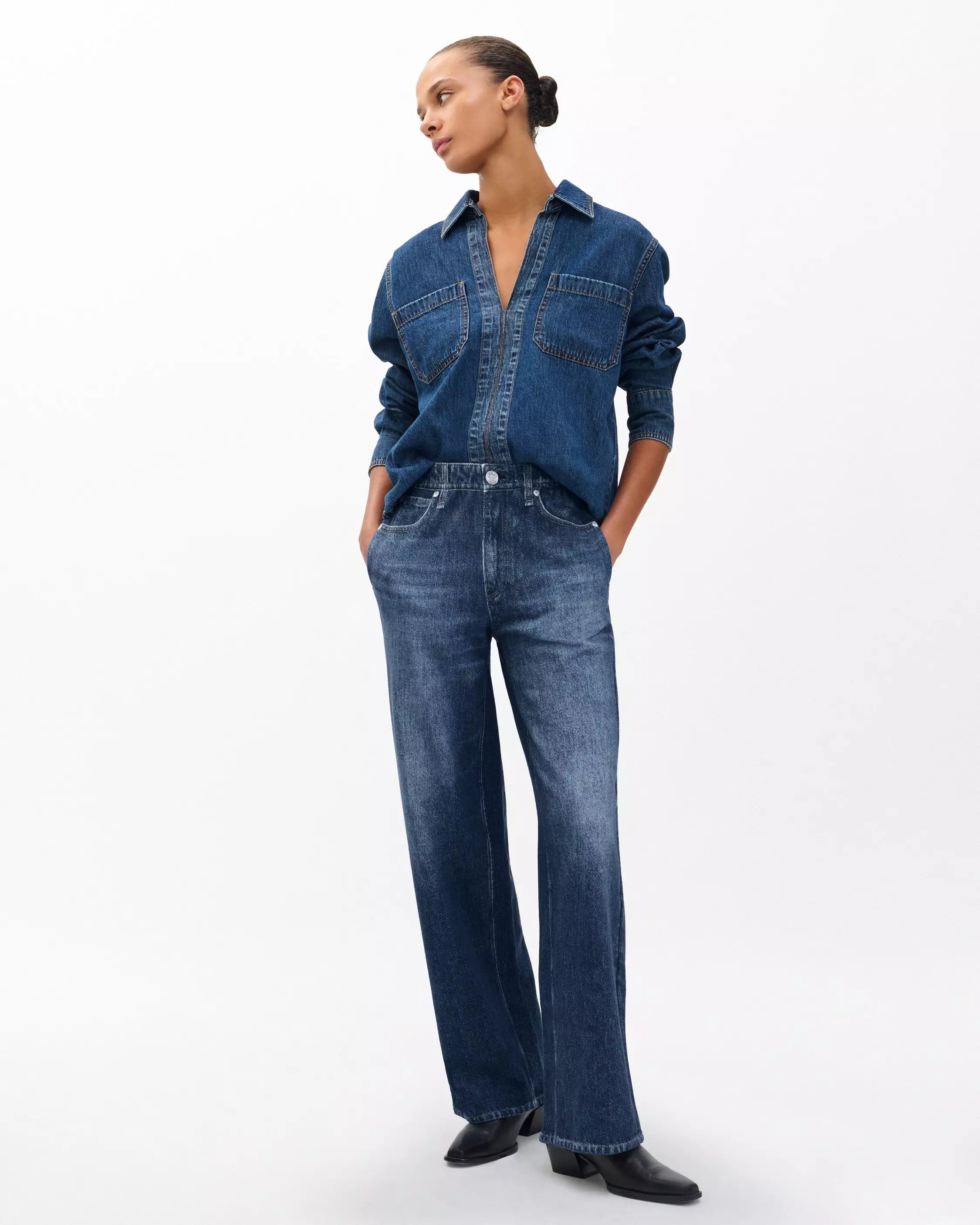 Rag &amp;amp; Bone, Miramar Wide-Leg Pants