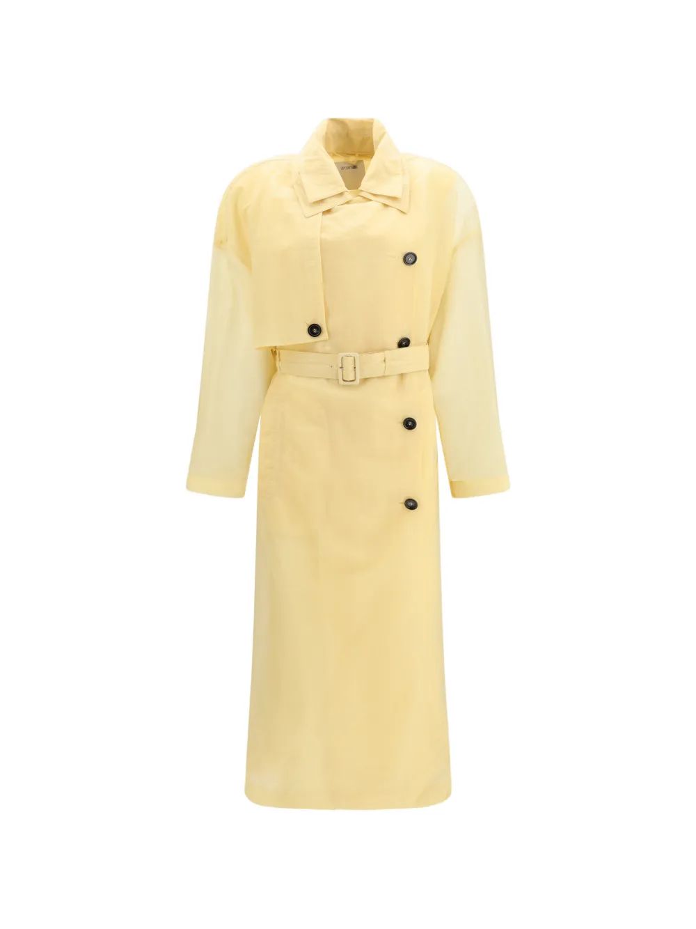 Sportmax Fata Belted Buttoned Trench Coat | 38