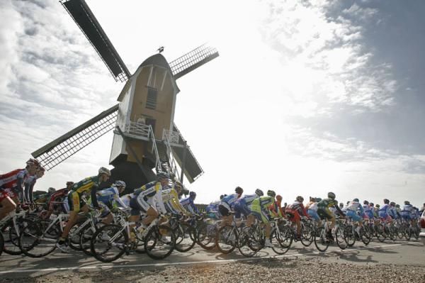 An iconic shot from the race