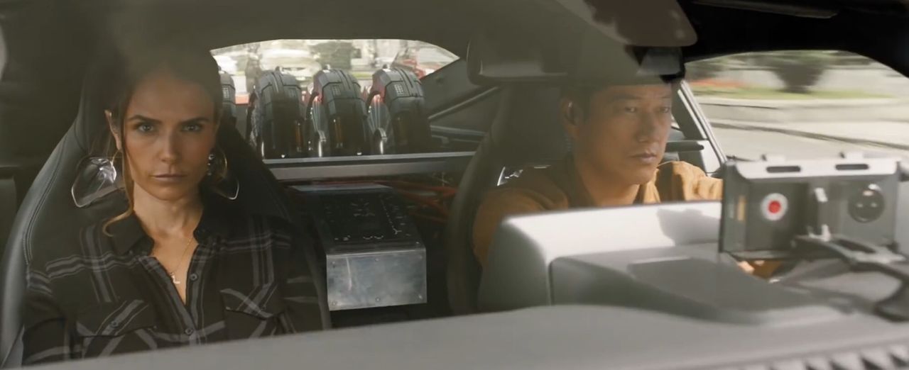 Han and Mia in Fast &amp; Furious 9