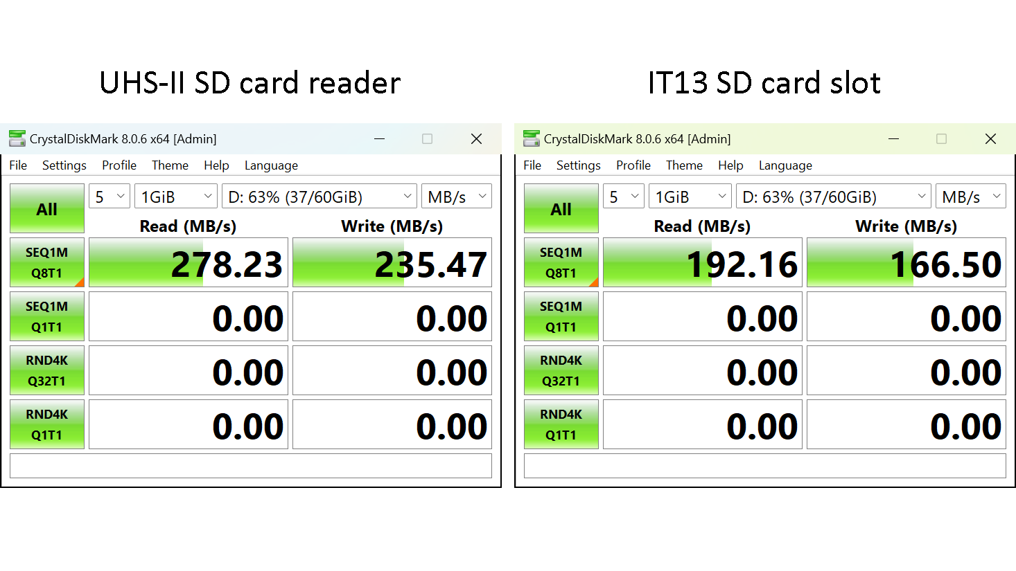 Geekom IT13 mini PC benchmark screenshot