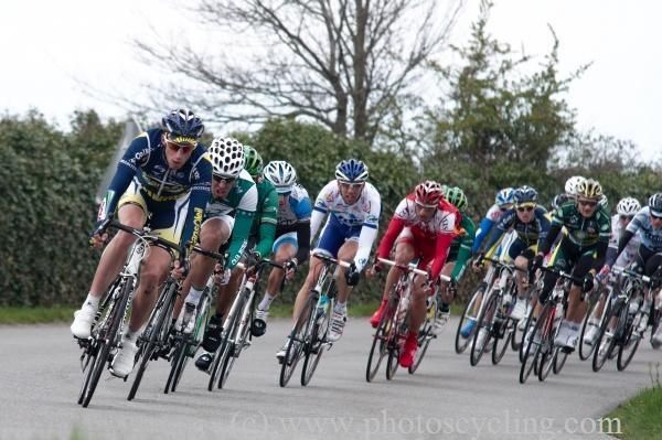 The pace rocketed upwards in the closing laps.