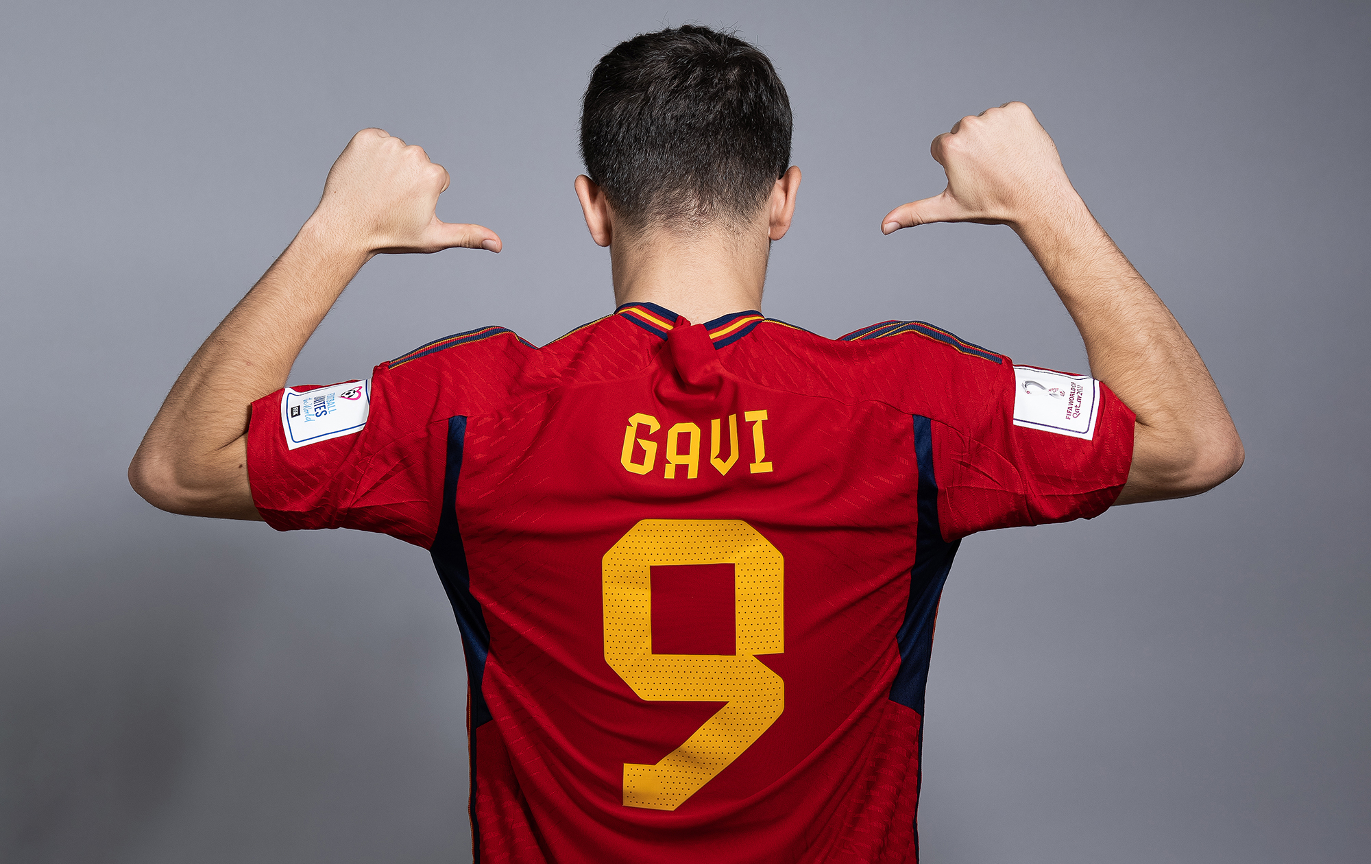 World Cup 2022: Why does Gavi wear No.9 for Spain? | FourFourTwo