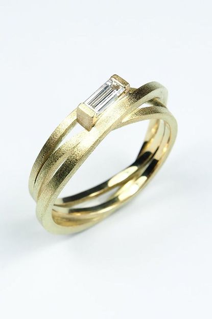 TessJewelsDesign Modern Engagement Ring