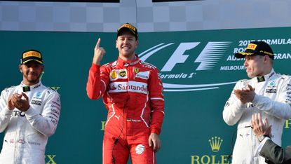 Lewis Hamilton, Sebastian Vettel, Valtteri Bottas, Formula 1