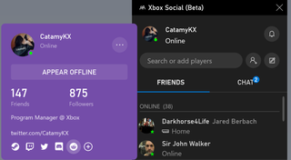 Xbox Live Reddit integration