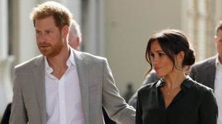 Prince Harry, Duke of Sussex and Meghan, Duchess of Sussex visit the Pavilion Building