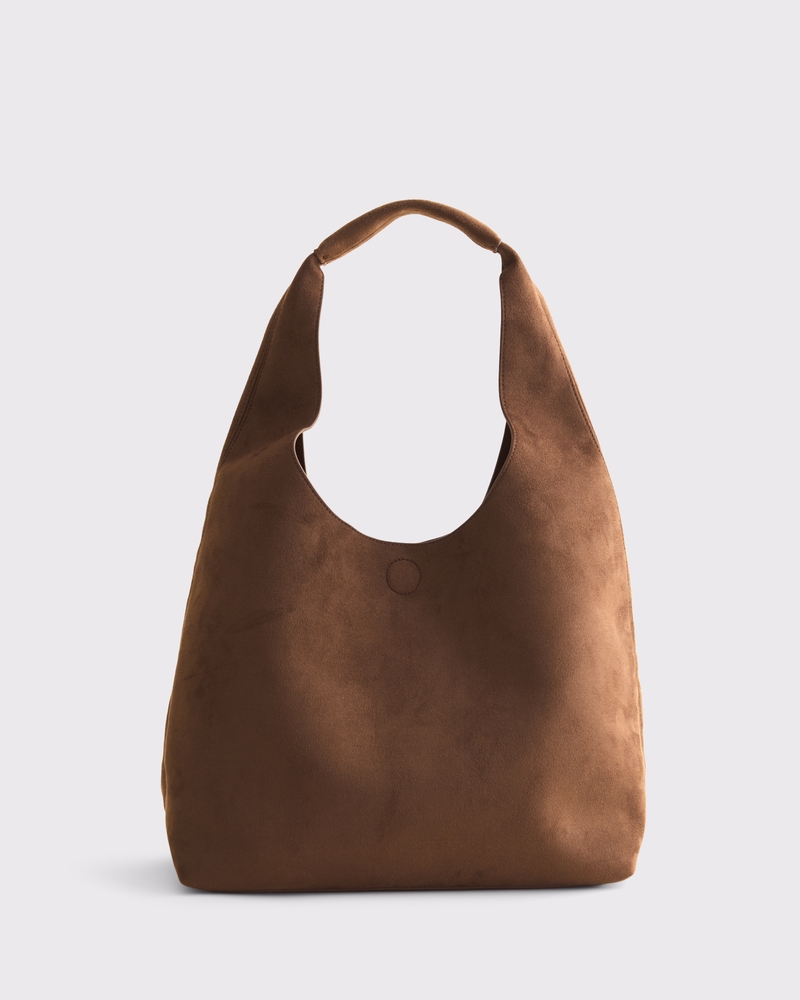 Vegetarian Suede Tote Bag