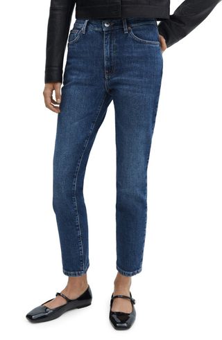 Slim Fit Crop Jeans