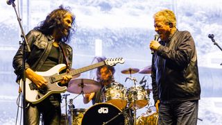 William Shatner and Marcus Nand of The *uckers and perform at Riot Fest at Douglass Park on September 20, 2026 in Chicago, Illinois