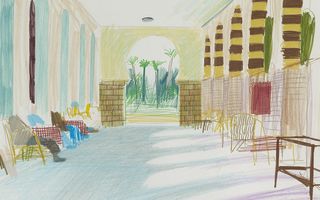 David Hockney, Early Drawings at Offer Waterman