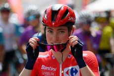 Demi Vollering at the 2024 Vuelta España Feminina