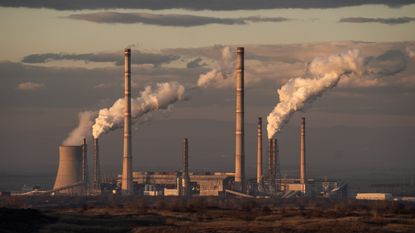 The Maritsa East 2 thermal power plant in Polski Gradets, Bulgaria
