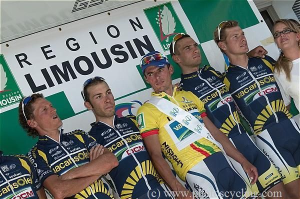 Vacansoleil were the best team on the day courtesy of Leukemans efforts.