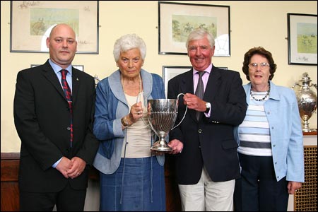 Anne Tory, Bill Dupont, Bombardier Darren Gray and Hazel Goody