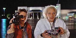 Doc and Marty in Back to the Future