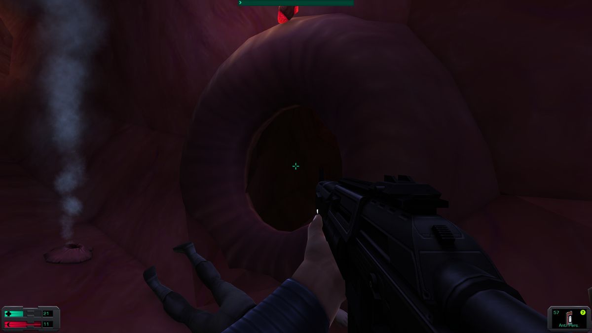 Biological "sphincters" in the Body of The Many in System Shock 2.