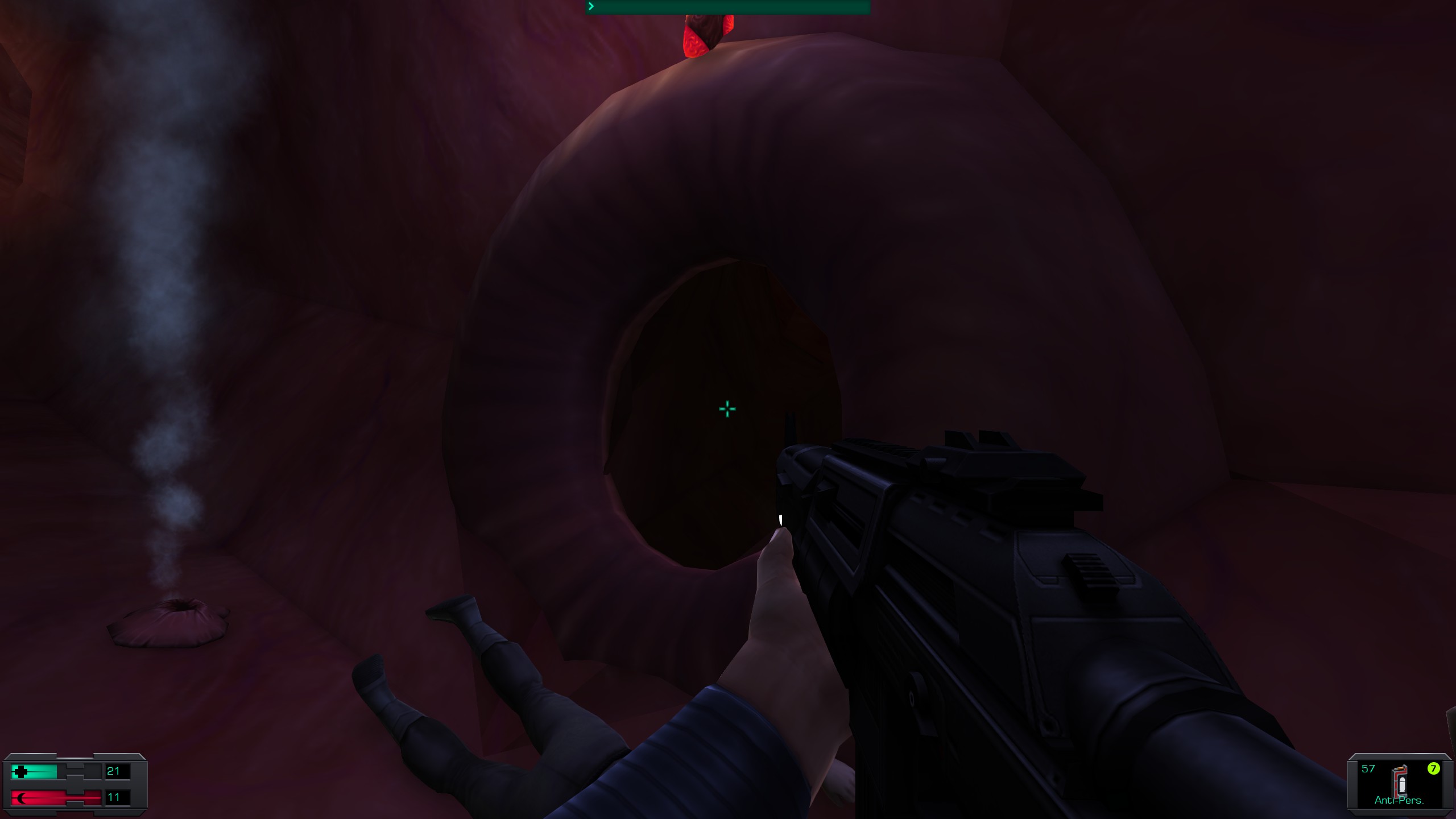 Biological "sphincters" in the Body of The Many in System Shock 2.