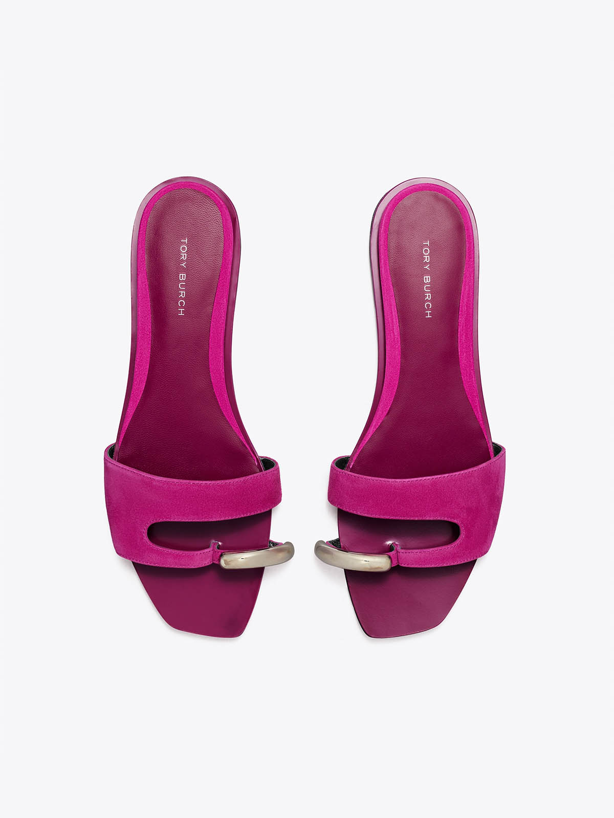 Pierced Slide in Pink, Size 10.5