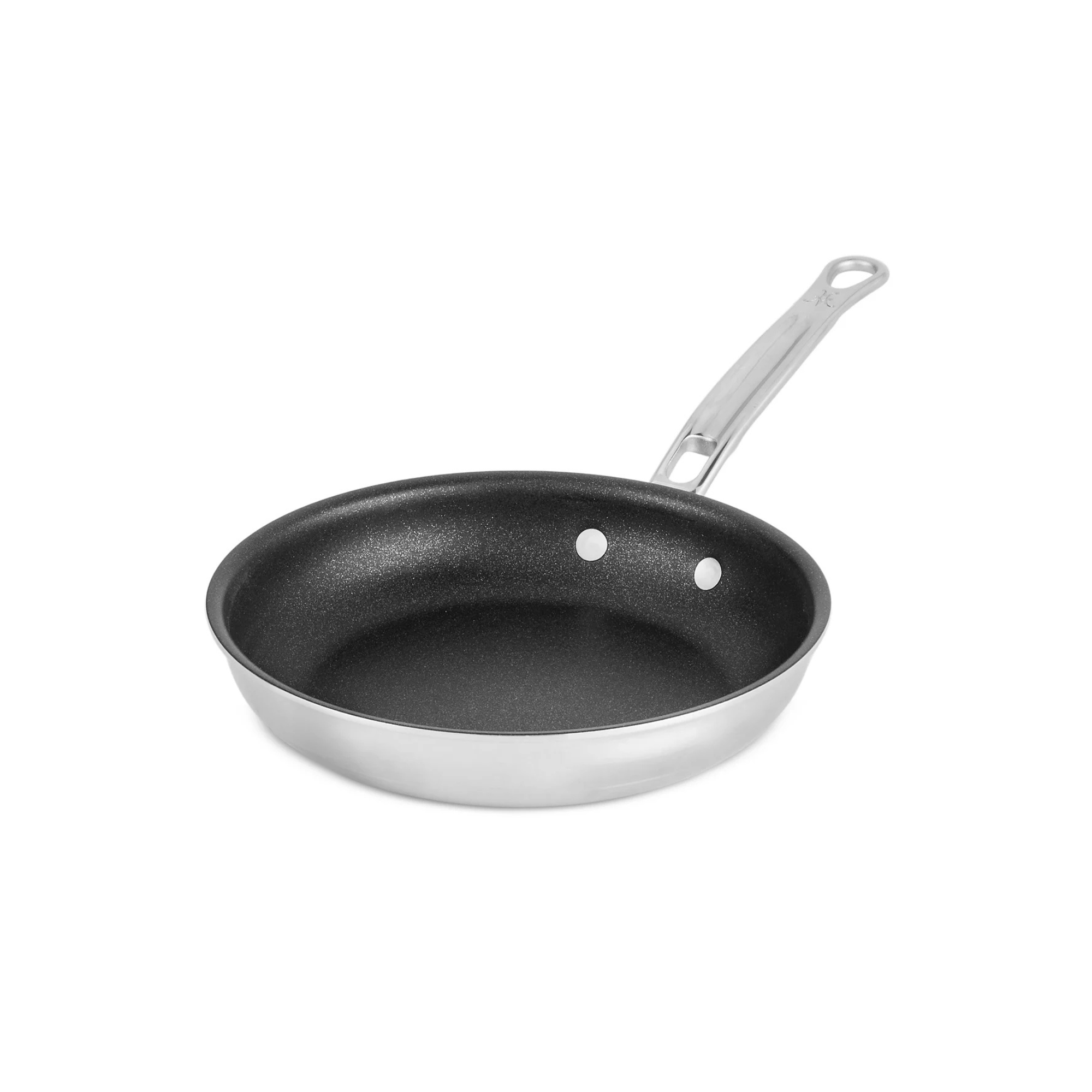 ProBond Luxe 8.5" Professional Clad Stainless Steel Skillet with TITUM Nonstick