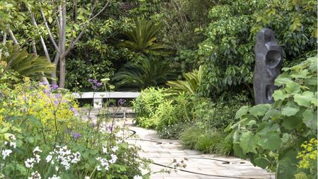 Chelsea Flower Show 2026 garden path with lush planting