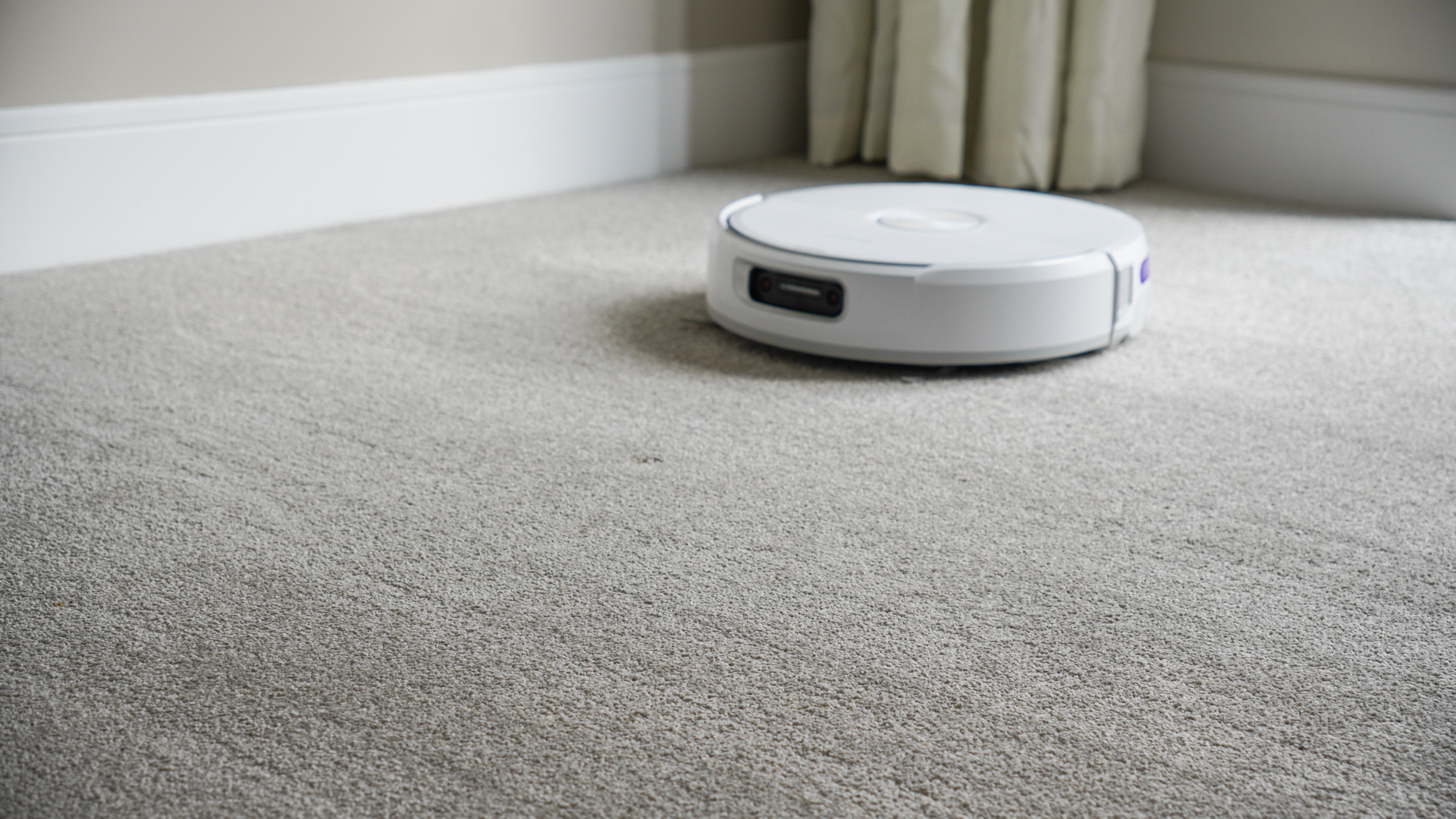 Clean carpet after the suction test
