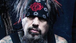 Korn’s Fieldy posing for a photograph in 2016