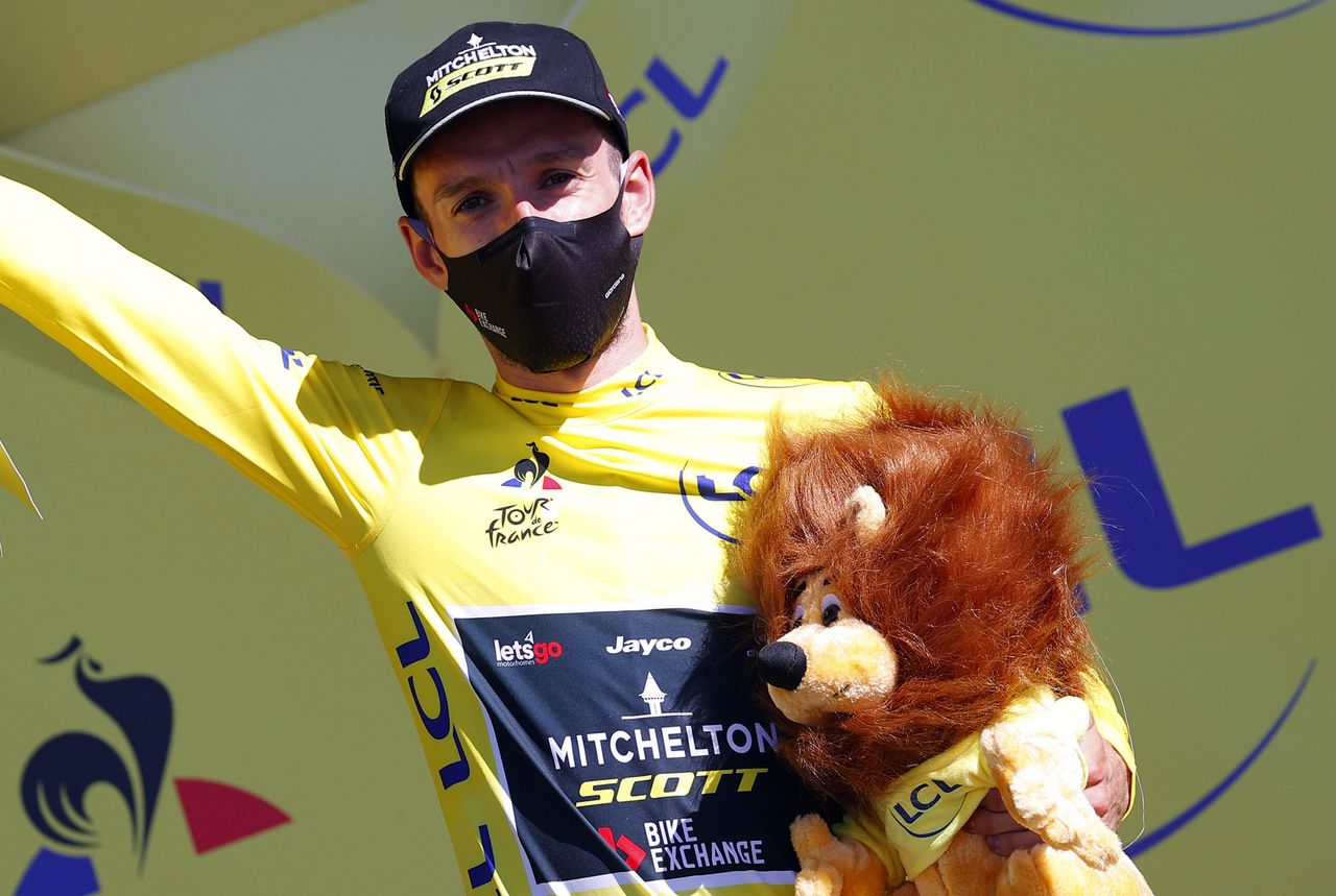 Tour de France 2020 - 107th Edition - 5th stage Le Teil - Mont Aigoual 191 km - 03/09/2020 - Adam Yates (GBR - Mitchelton - Scott) - photo POOL Luca Bettini/BettiniPhoto&Acirc;&copy;2020