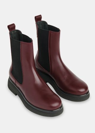 Burgundy Aelin Chelsea Boot