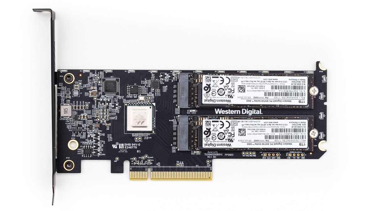 WD Black AN1500 NVMe SSD RAID AIC Review: Built for RGB Addicts