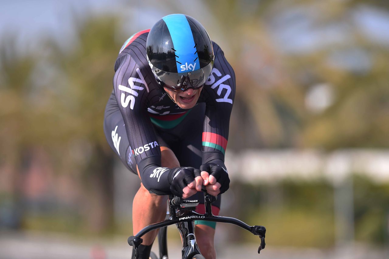 Belorussian champion Kanstantsin Siutsou (Team Sky)